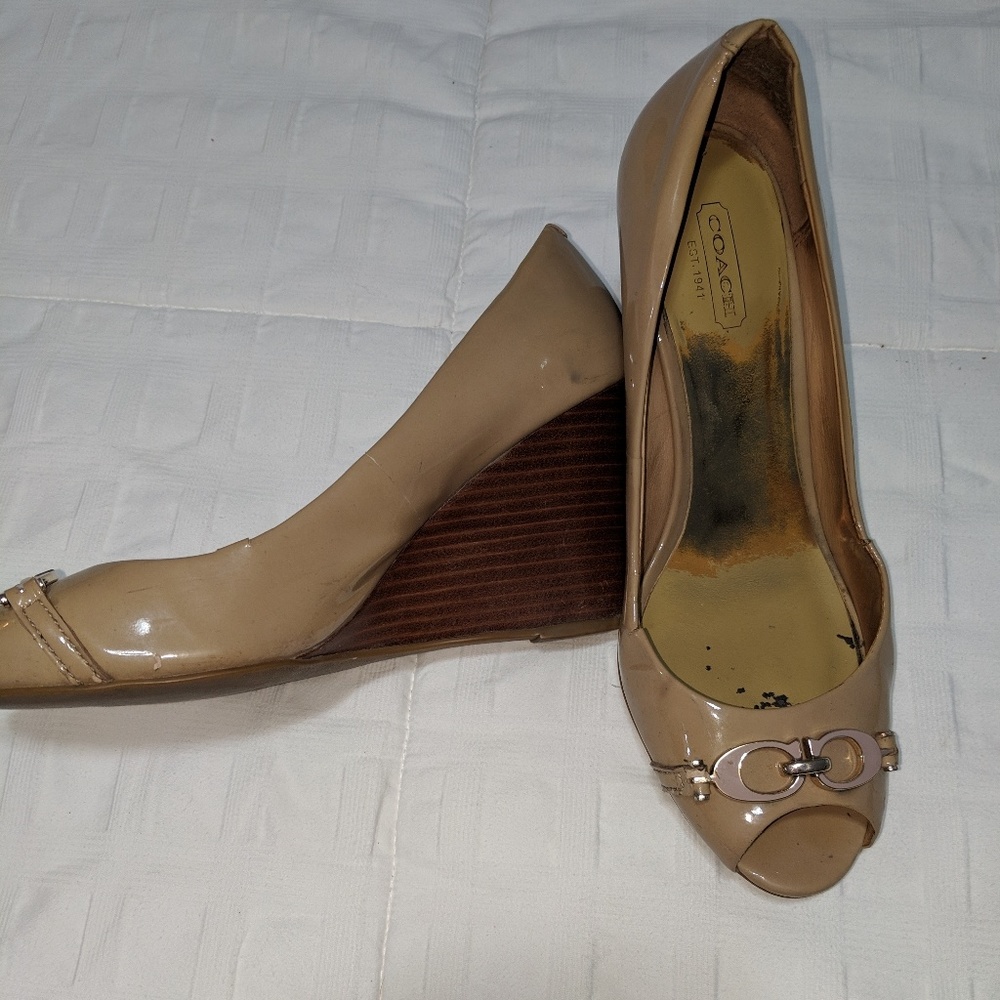 Coach wedges
